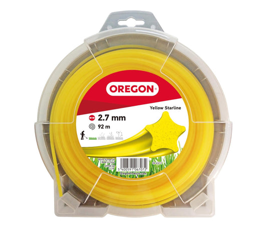 Oregon 69-432-Y 2.7mm Yellow Starline - 92m Donut