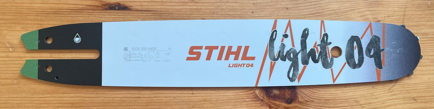 Stihl 3005 000 4405 - Light 04 Chainsaw Guide Bar - 12" (30cm)