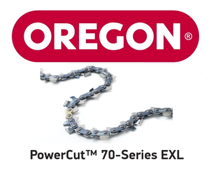 72EXL064E / 72EXL064 - Oregon PowerCut 72EXL Chainsaw Chain - 64 Drive Links